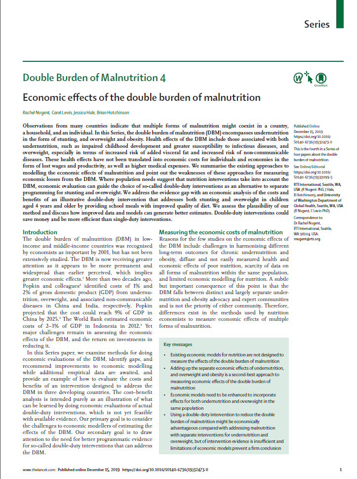 Double Burden of Malnutrition 4